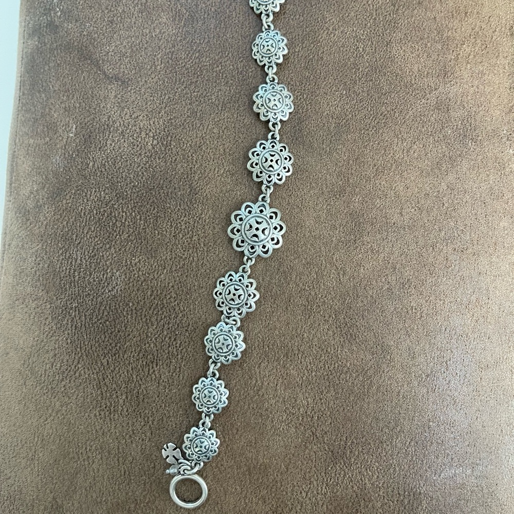 Silver lucky brand bracelet